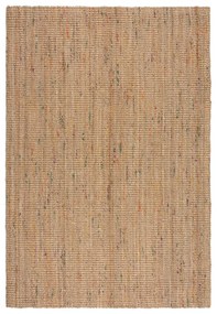 Ръчно изработен ютен килим в естествен цвят 160x230 cm Jute Boucle Multi – Flair Rugs