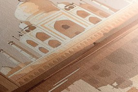 Картина на платно – Индийският Тадж Махал
