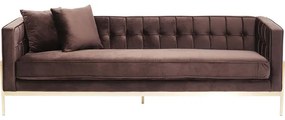 Арт.83528 Диван Loft 3-Seater Brown