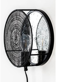 Черна стенна лампа Lea - White Label