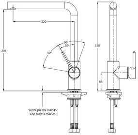 Кухненски кран Eurorama Tonda 145515