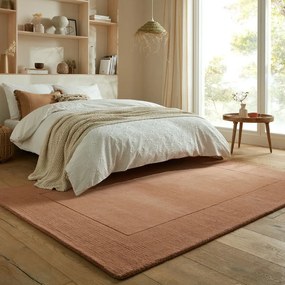 Вълнен килим в тухлен цвят 120x170 cm - Flair Rugs