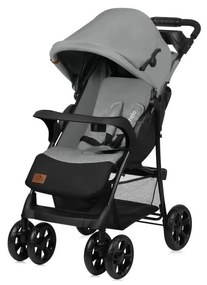 Lionelo - Детска количка EMMA PLUS сив/черен