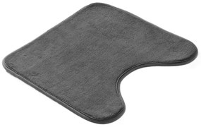Антрацитен килим за баня WC 45x45 cm Vitamine – douceur d'intérieur