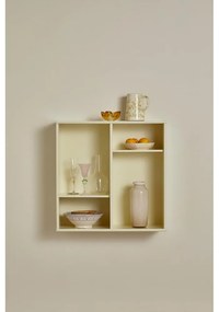 Светложълта висяща библиотека 70x70 cm Mistral – Hammel Furniture