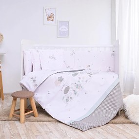 LORELLI Classic Сет от 7 части за легло 60/120 см. SMILE ЖИРАФЧЕ