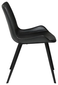 Черен трапезен стол от изкуствена кожа DAN-FORM Дания Hype - DAN-FORM Denmark