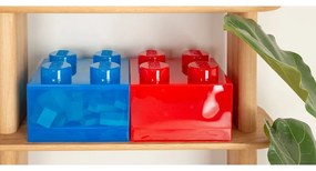 Синя пластмасова детска кутия за съхранение 25x25x18 cm – LEGO®