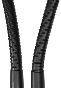 Модерна подова лампа черна 2-светлина - Carmen