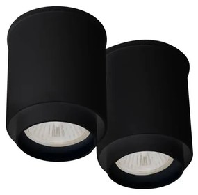 Shilo 1116 - Лампа IGA 2xGU10/15W/230V черна