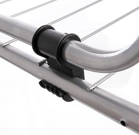 Висяща сушилня за дрехи в сребрист цвят 10,5 m – Orion