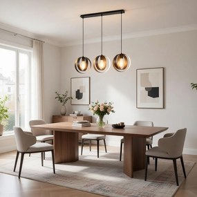 Пендел МАРТИС S, черен, 3xE27