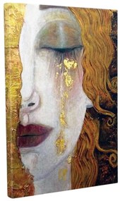 Репродукция върху платно Густав Климт Златни сълзи, 30 x 40 cm - Wallity