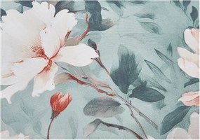 Тюркоазено единично спално бельо от микросатен 3 части 140x200 cm Selma – My House