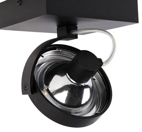 Дизайнерски плафон за таван, черен, регулируем - Go