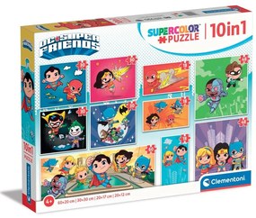 Clementoni - 10 в 1 Пъзел DC Comics 20272