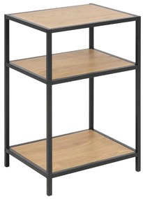 Нощно шкафче SARON дъб/черно