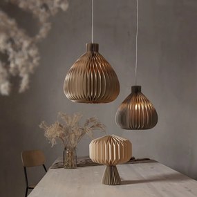 Светлокафяв абажур ø 30 cm Honeycomb - Star Trading