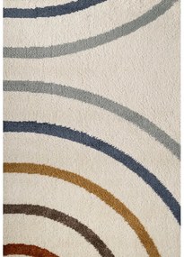 Кремав детски килим 160x235 cm Double Rainbow – Hanse Home
