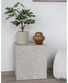 Странична масичка от декор от мрамор 40x40 cm Prague – House Nordic