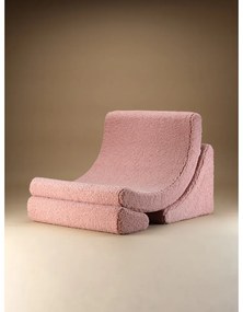 Розов детски стол от букле Moon – Wigiwama