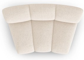 Кремав модулен диван (среден модул) Lupine – Micadoni Home