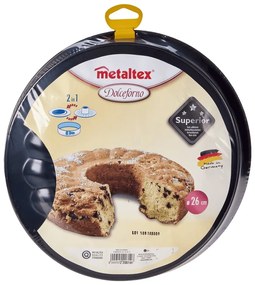 Форма за торта с пружинна форма и форма за торта с пачка, ø 26 см - Metaltex