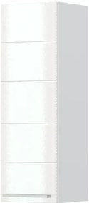 Висящ шкаф Hudson V7-80-1K-White - Gray