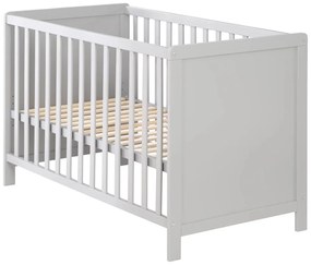 Сиво детско креватче 60x120 cm Hamburg – Roba