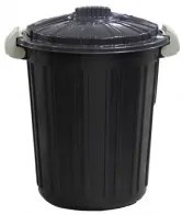 Irak Plastik - Пластмасов кош за отпадъци N-5 -73л. 45х52см. кафяв (CK-420)