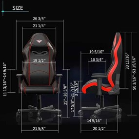 Гейминг стол - Eureka Ergonomic® ERK-GC-01