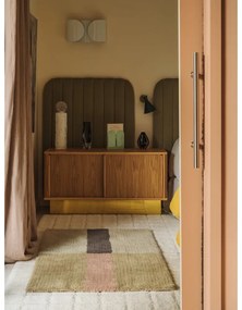 Ръчно изработен вълнен килим 80x140 cm Chroma Dusty Pink – Lorena Canals