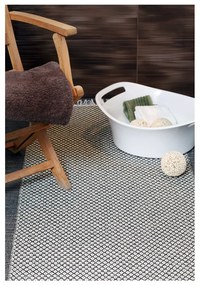 Кремав и черен килим, подходящ за употреба на открито , 70 x 100 cm Diby - Narma