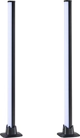 Черна метална LED настолна лампа (височина 55 cm) Boy – Reality