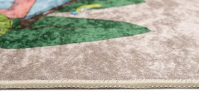 Детски килим с мотив на оживен град Ширина: 80 см | Дължина: 150 см