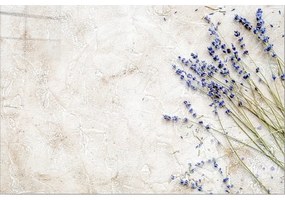 Картина върху стъкло 100x70 cm Lavender - Wallity