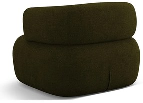 Зелено кресло от букле Jenny – Micadoni Home
