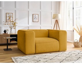 Кресло в цвят жълта охра Zephyr – Bobochic Paris