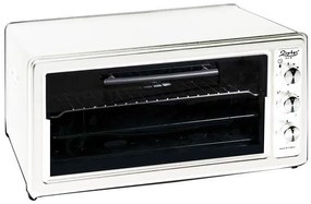 Готварска печка ZEPHYR ZP 1441 T40, 1400W, 40 литра, Терморегулатор, Таймер, Тава 34 см - Бял