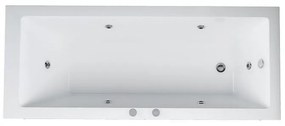 Хидромасажна вана ICSH 147050 W, Inter Ceramic,140x70x50см