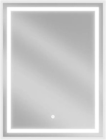 Mexen Miko осветено огледало за баня 60 x 80 см, LED 6000K, анти-мъгла - 9819-060-080-611-00