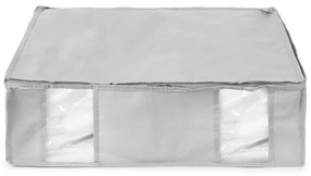 Вакуумна подсилена текстилна кутия за съхранение на дрехи 56x56x16,5 cm Granit – Compactor