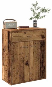 855896 vidaXL Шкаф Old Wood 60x30x75 cm Инженерна дървесина