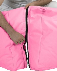 Градински пуф Siesta Sofa Bed Pouf, цвят Розов