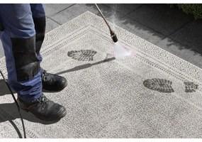 Сив и бял бягащ пътеводител на открито Берлин, 80 x 250 cm - Ragami
