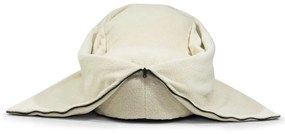 Кафяв детски пуф от букле Cocoon 80 – SLOWDOWN