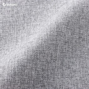 Светлосив ъглов разтегателен диван ляв ъгъл, Dazzling Daisy - Miuform