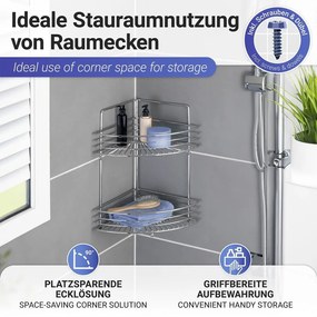 Ъглов рафт за баня Milano - Wenko