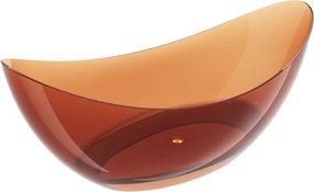 Mexen Vea земна вана свободностояща прозрачна 180 x 80 cm, тапа хром - 58091808005