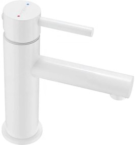 Mexen Elba смесител за мивка, бял - 74100-20